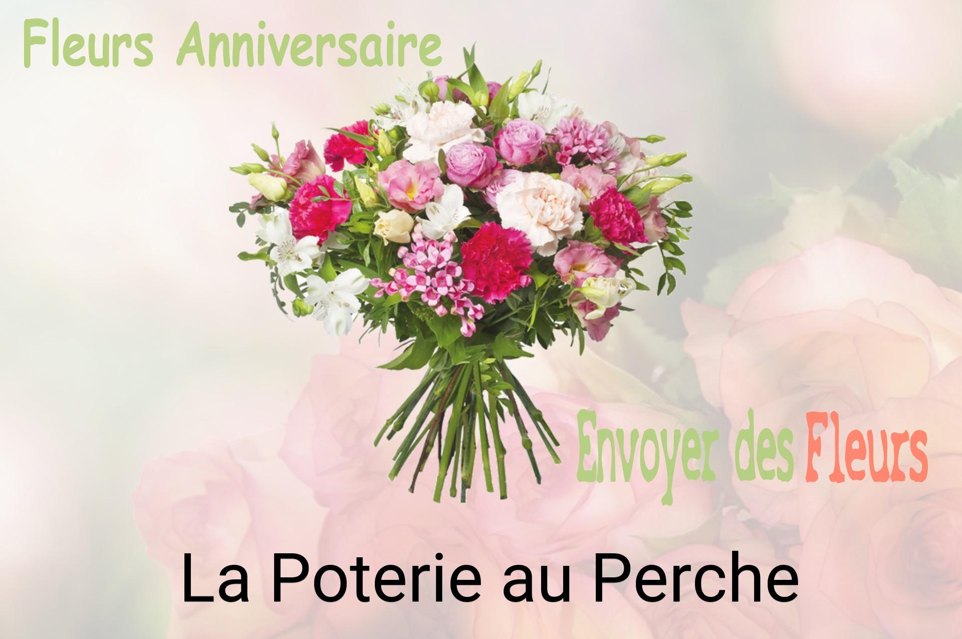 Bouquet de fleurs d’anniversaire livré à La Poterie-au-Perche